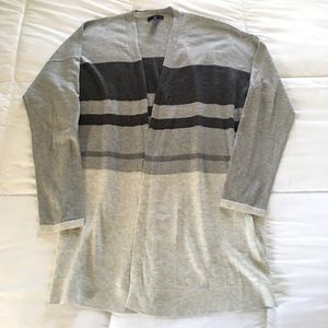 Gap Grey Cardigan Sweater